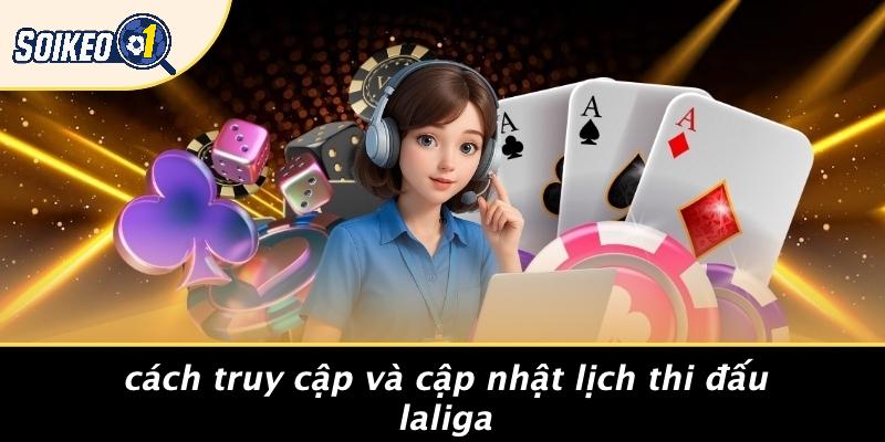Cách Truy Cập Và Cập Nhật Lịch Thi Đấu Laliga