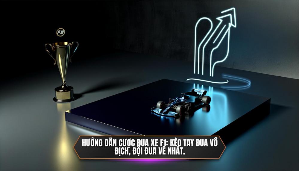 Hướng dẫn cược Đua xe F1_ Kèo tay đua vô địch, đội đua về nhất.