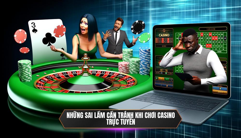 Những sai lầm cần tránh khi chơi casino trực tuyến